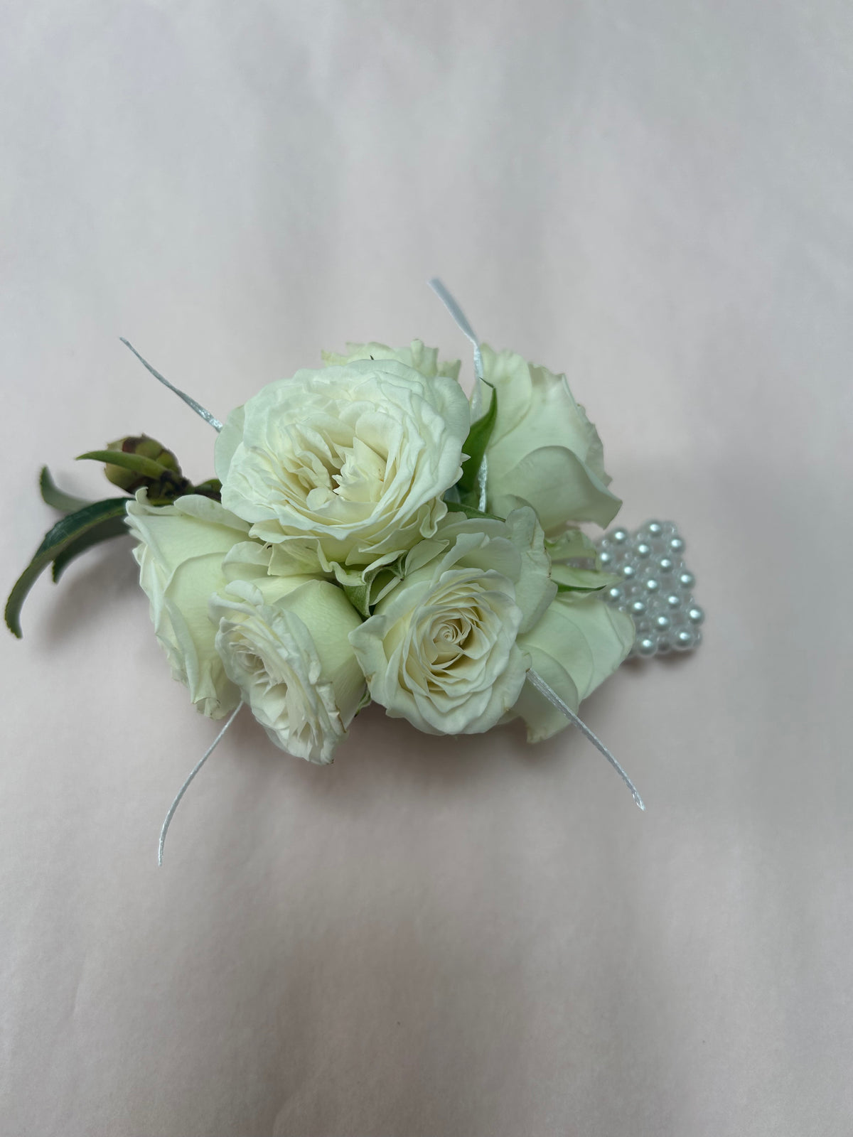 Ball corsage- Pearl Bracelet